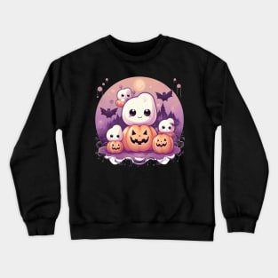 Happy Little Marshmallows kids Halloween Crewneck Sweatshirt